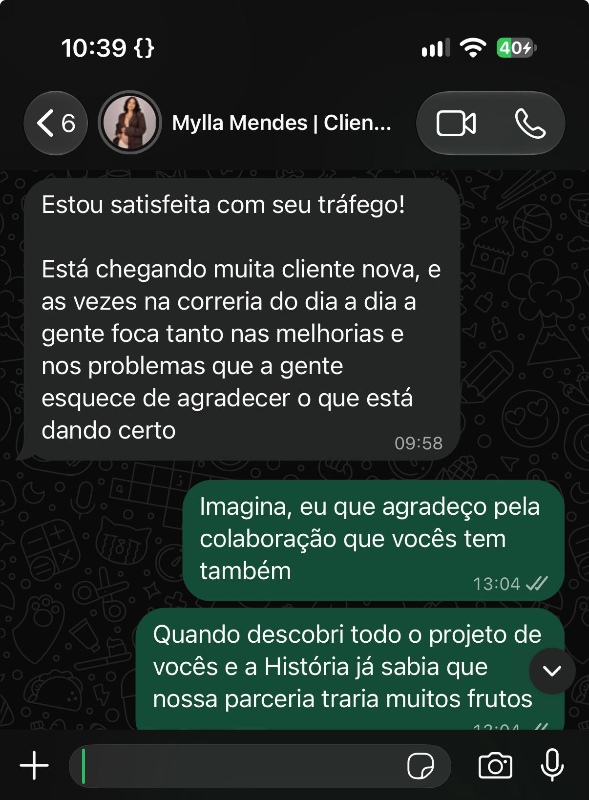 Depoimento Meli Brand